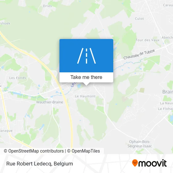 Robert Ledecq Street map