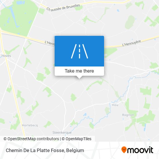 Chemin De La Platte Fosse map