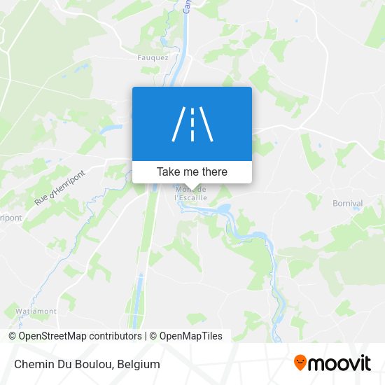 Chemin Du Boulou map