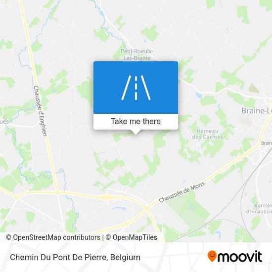 Chemin Du Pont De Pierre plan