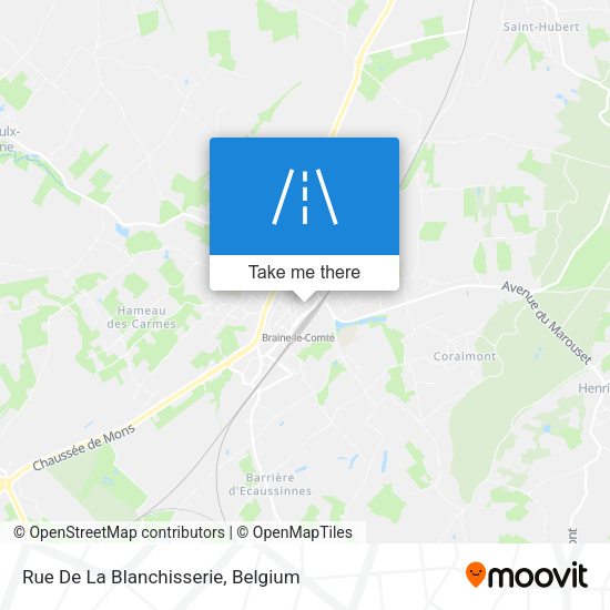 Rue De La Blanchisserie plan