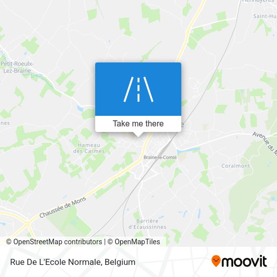 Rue De L'Ecole Normale map