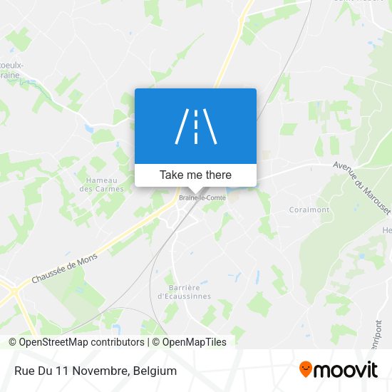 Rue Du 11 Novembre plan