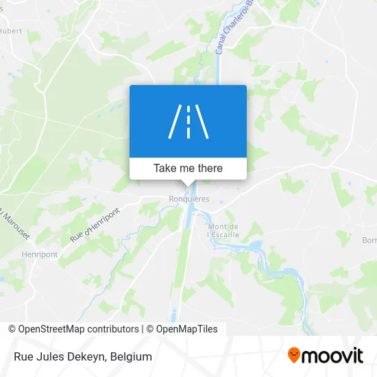 Jules Dekeyn Street map