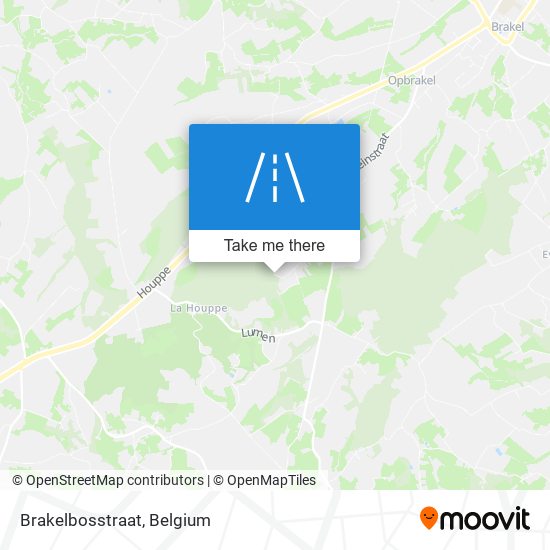 Brakelbosstraat map
