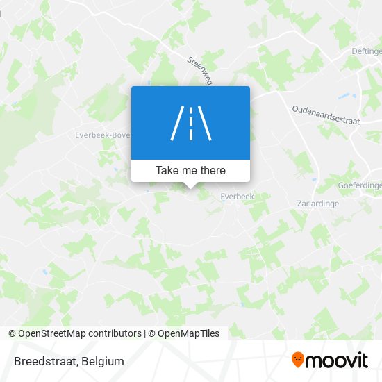 Breedstraat map
