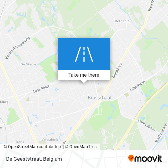 De Geeststraat plan