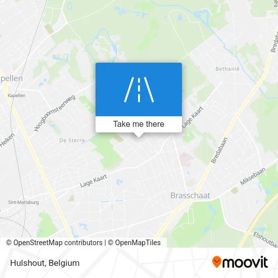 Hulshout map