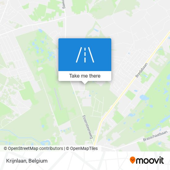 Krijnlaan map