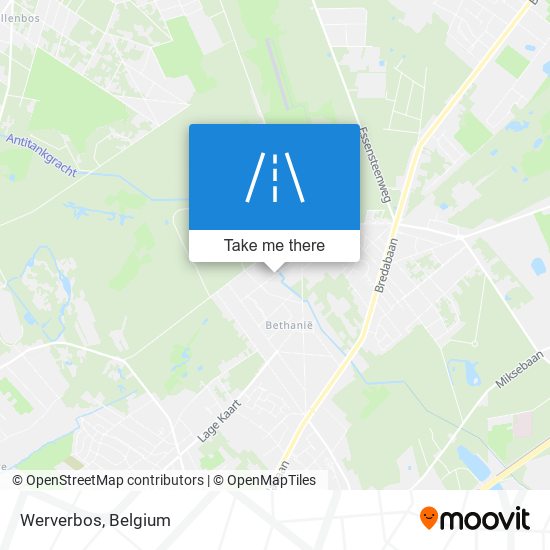 Werverbos map