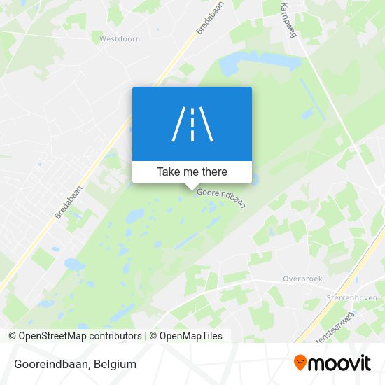 Gooreindbaan map