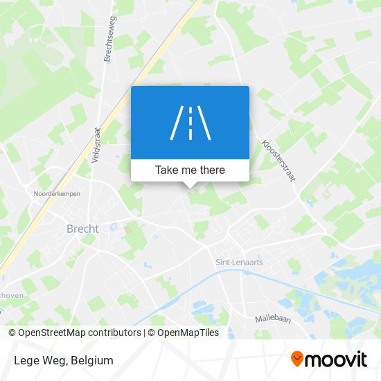 Lege Weg map