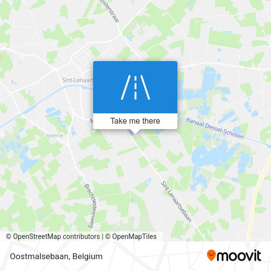 Oostmalsebaan map