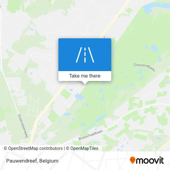 Pauwendreef map