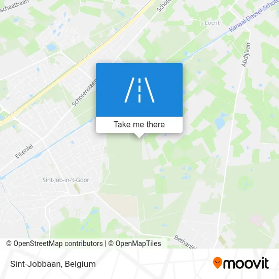Sint-Jobbaan map