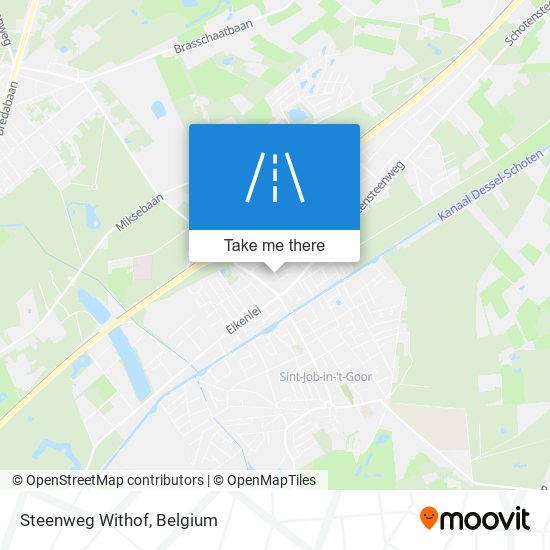 Steenweg Withof map