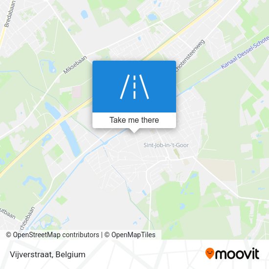 Vijverstraat map