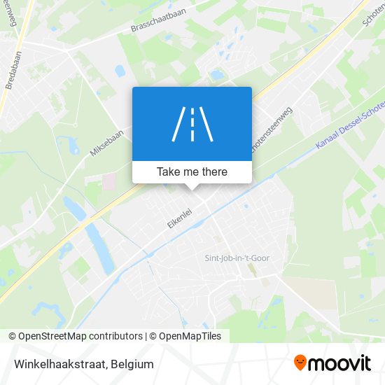 Winkelhaakstraat map