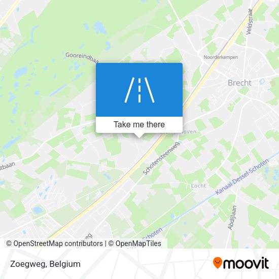 Zoegweg map