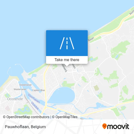 Pauwhoflaan map