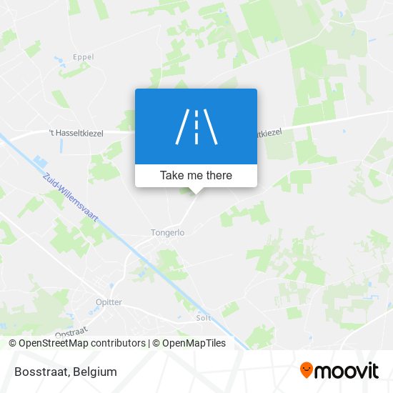 Bosstraat map