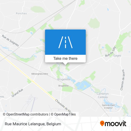 Rue Maurice Lelangue plan