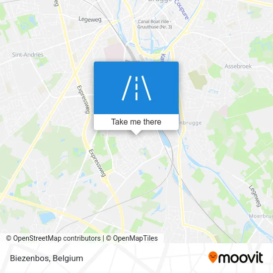 Biezenbos map