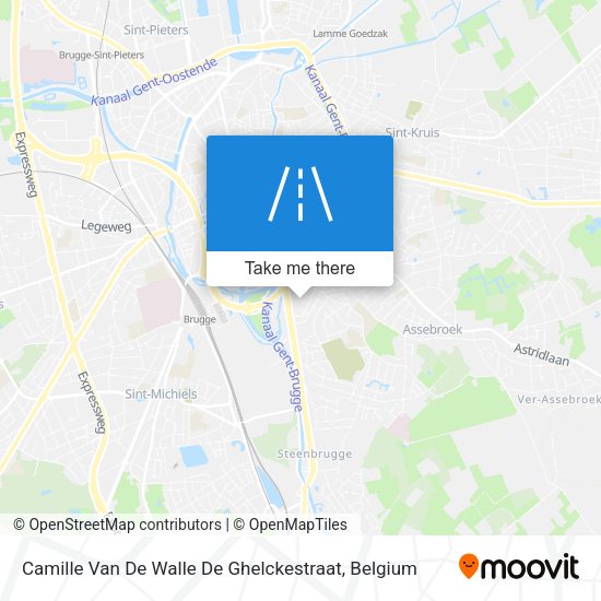Camille Van De Walle De Ghelckestraat map