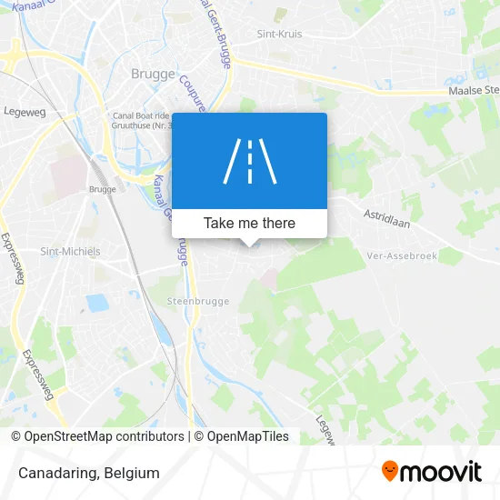 Canadaring map