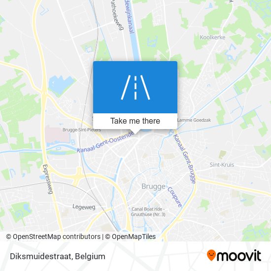 Diksmuidestraat map