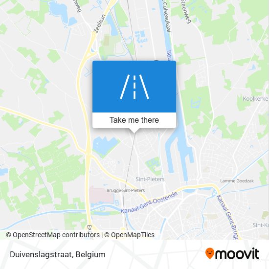 Duivenslagstraat map