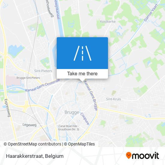 Haarakkerstraat map