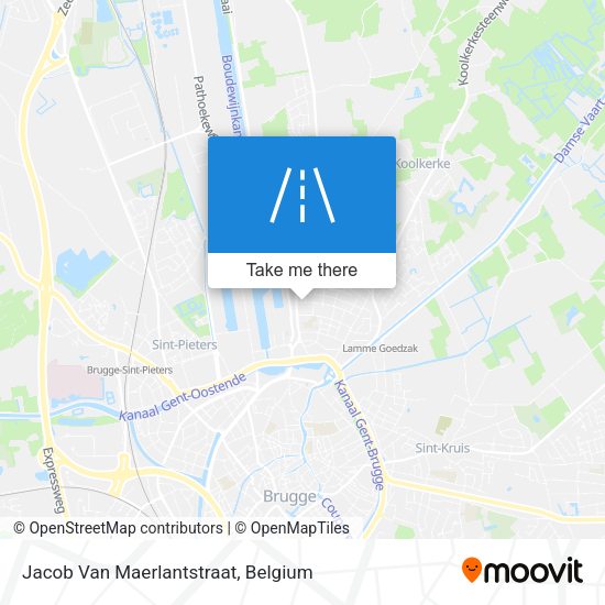 Jacob Van Maerlantstraat map