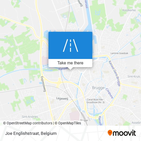 Joe Englishstraat map