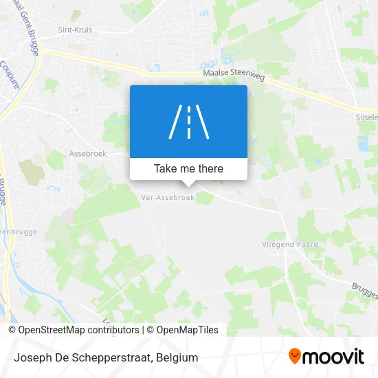 Joseph De Schepperstraat map