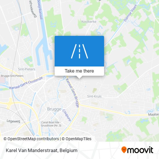 Karel Van Manderstraat map