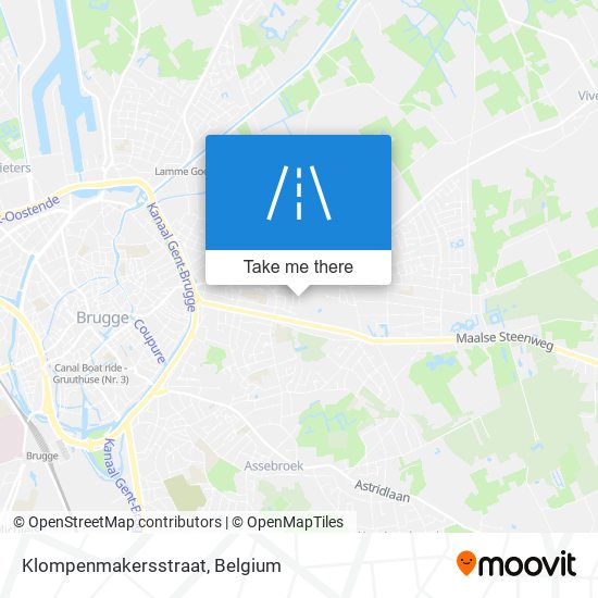 Klompenmakersstraat map