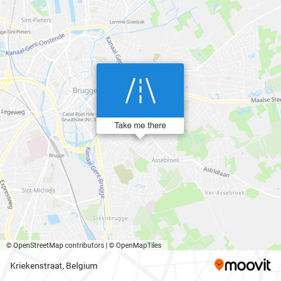 Kriekenstraat map