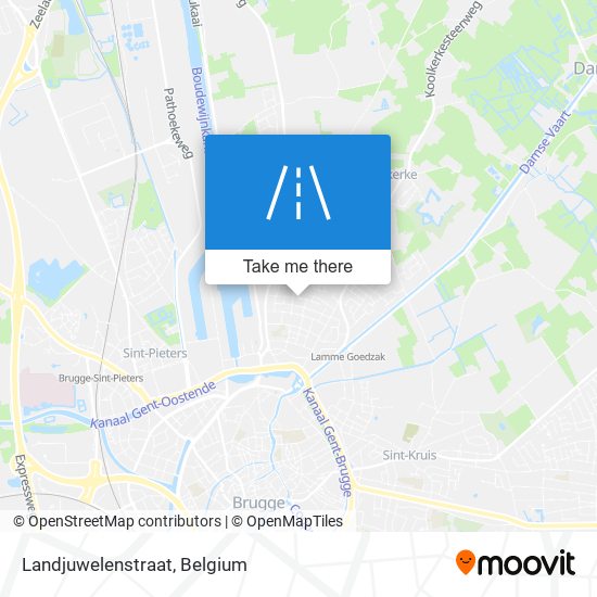 Landjuwelenstraat map