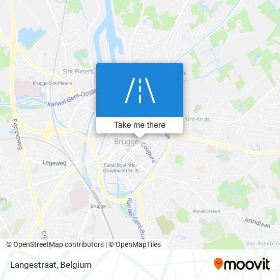 Langestraat map