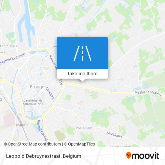 Leopold Debruynestraat map