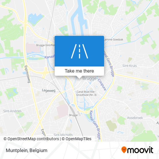 Muntplein map