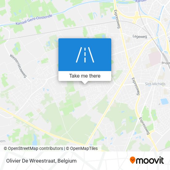 Olivier De Wreestraat map