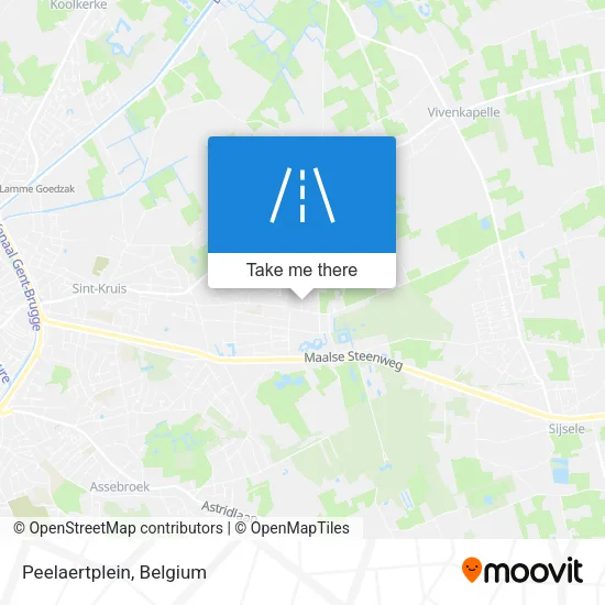 Peelaertplein map