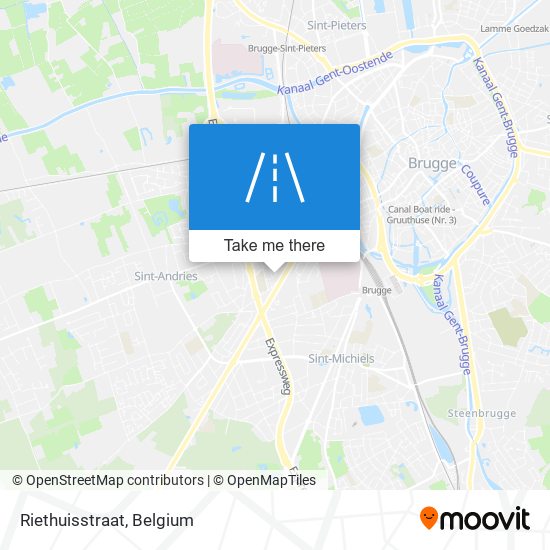 Riethuisstraat map