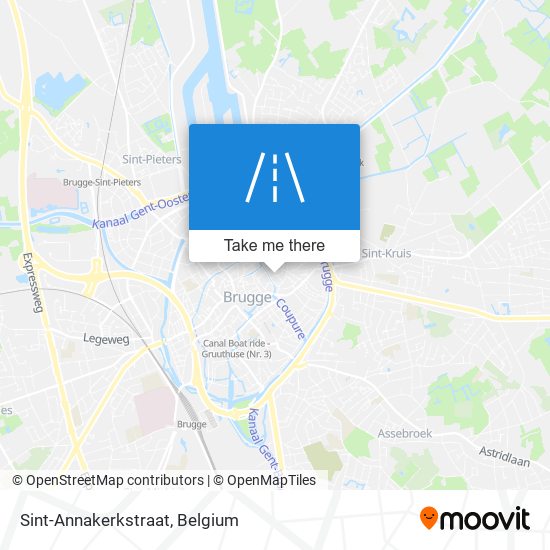 Sint-Annakerkstraat map
