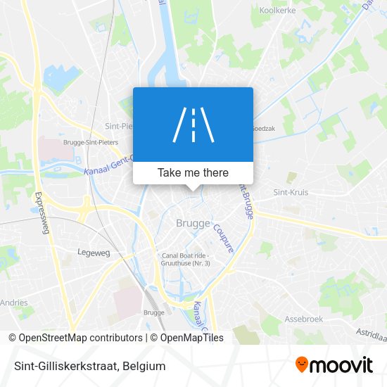 Sint-Gilliskerkstraat plan