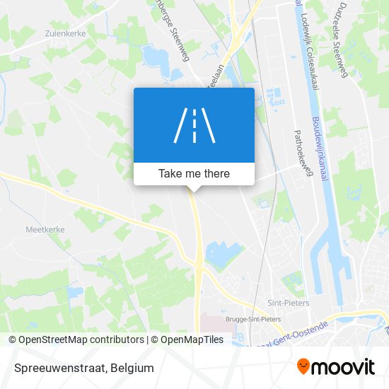 Spreeuwenstraat map