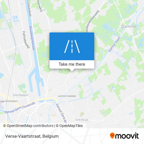 Verse-Vaartstraat map