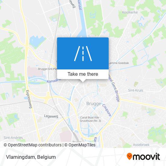 Vlamingdam map